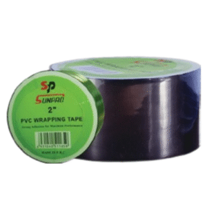 PVC BLACK & WHITE WRAPPING TAPE